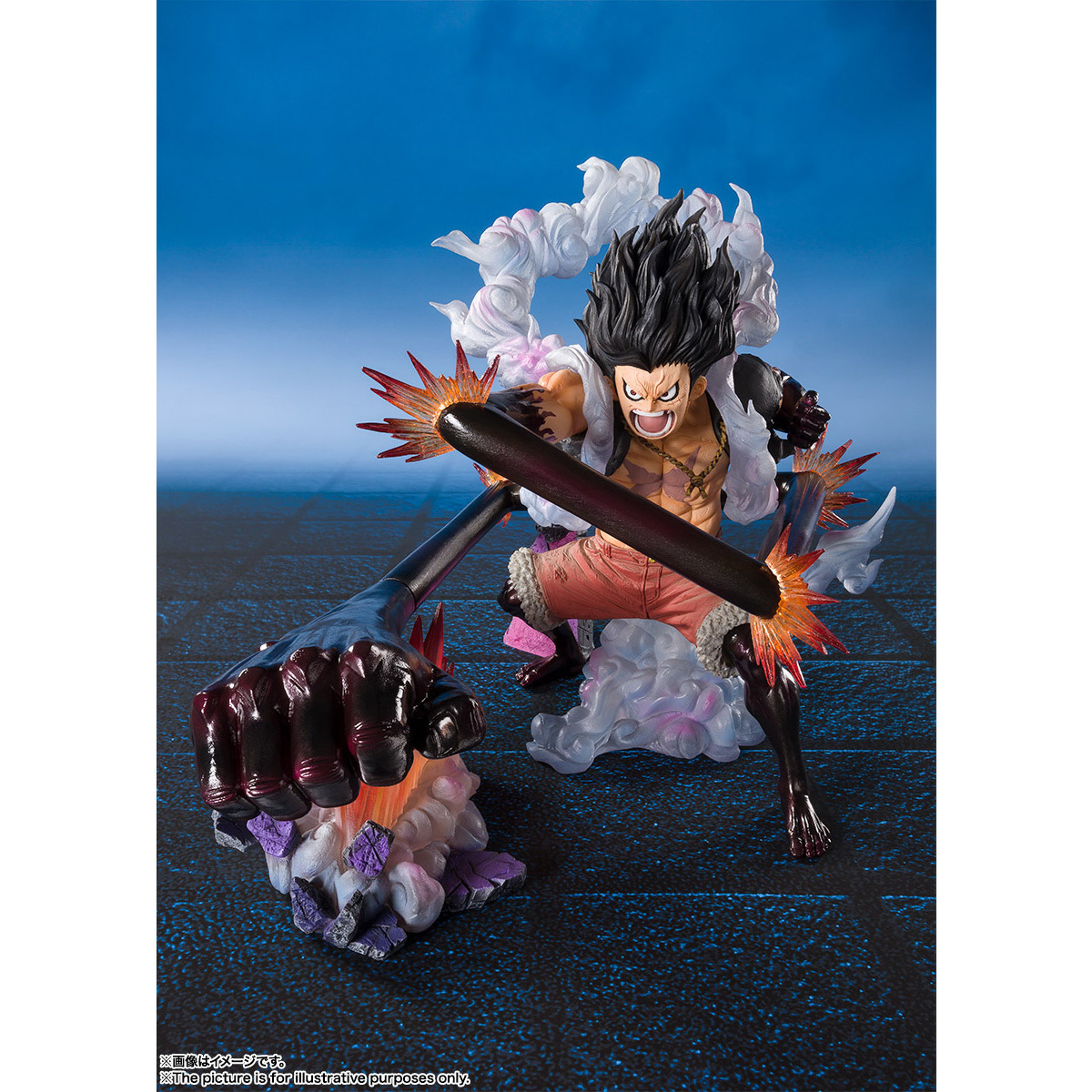 FiguartsZERO MONKEY D LUFFY GEAR4 -SNAKE MAN OHJA-