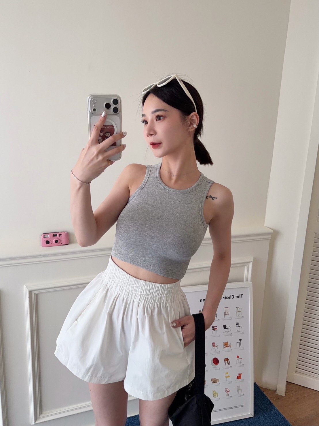 必備款彈力短版BRATOP