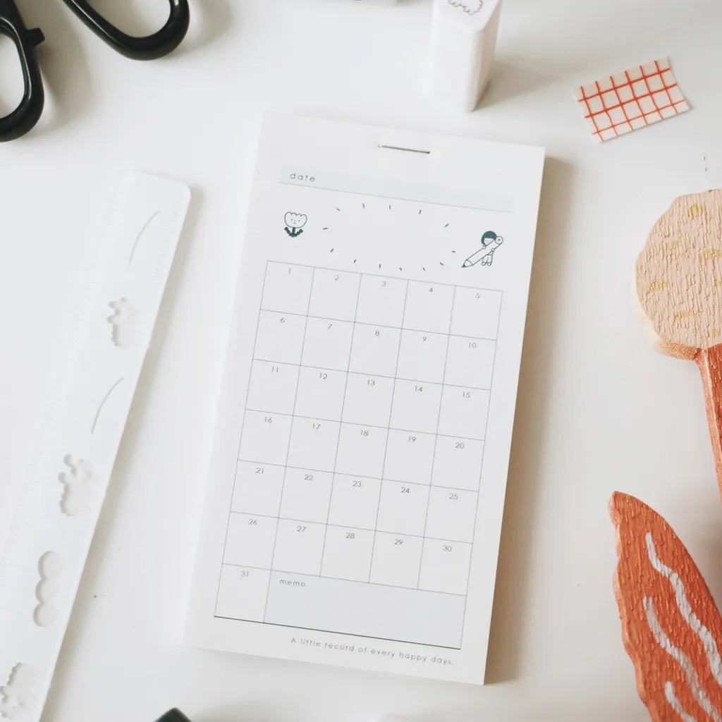 右手超人｜習慣追蹤 撕線便條本