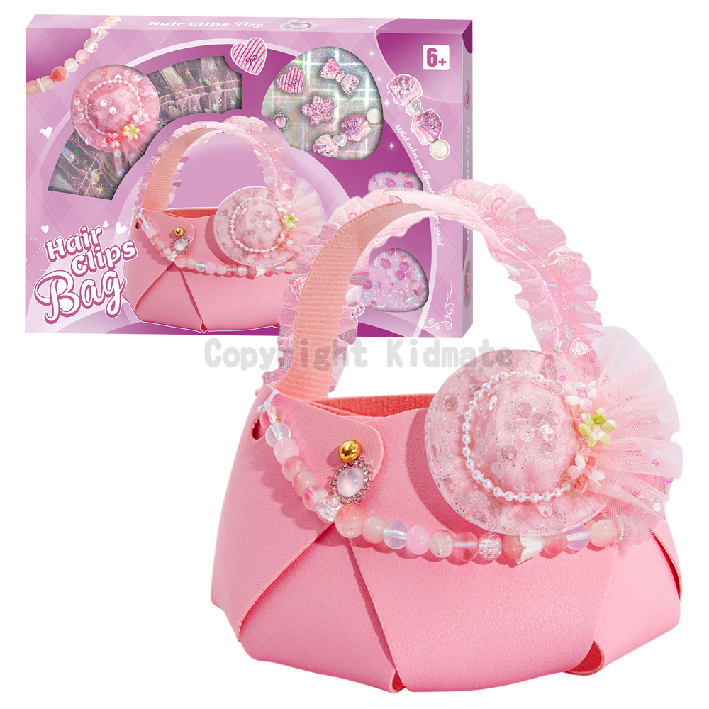 《 KIDMATE 》 DIY髮飾手提包