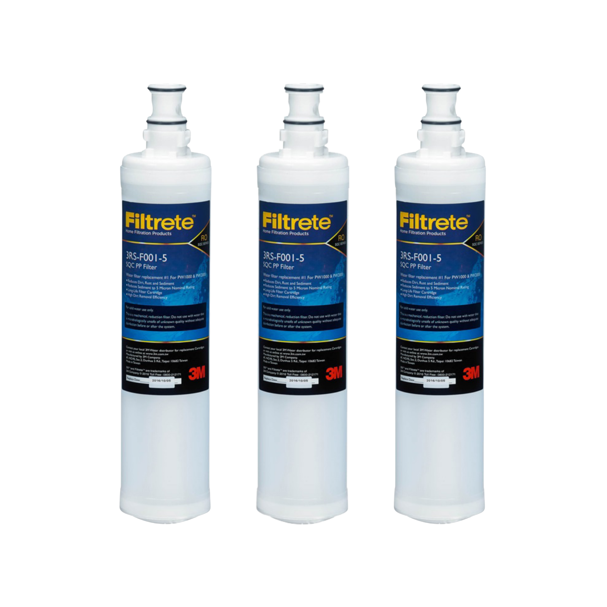 【定期購 365 天】3M 前置 PP 濾芯 三入超值組 3RS-F001-5