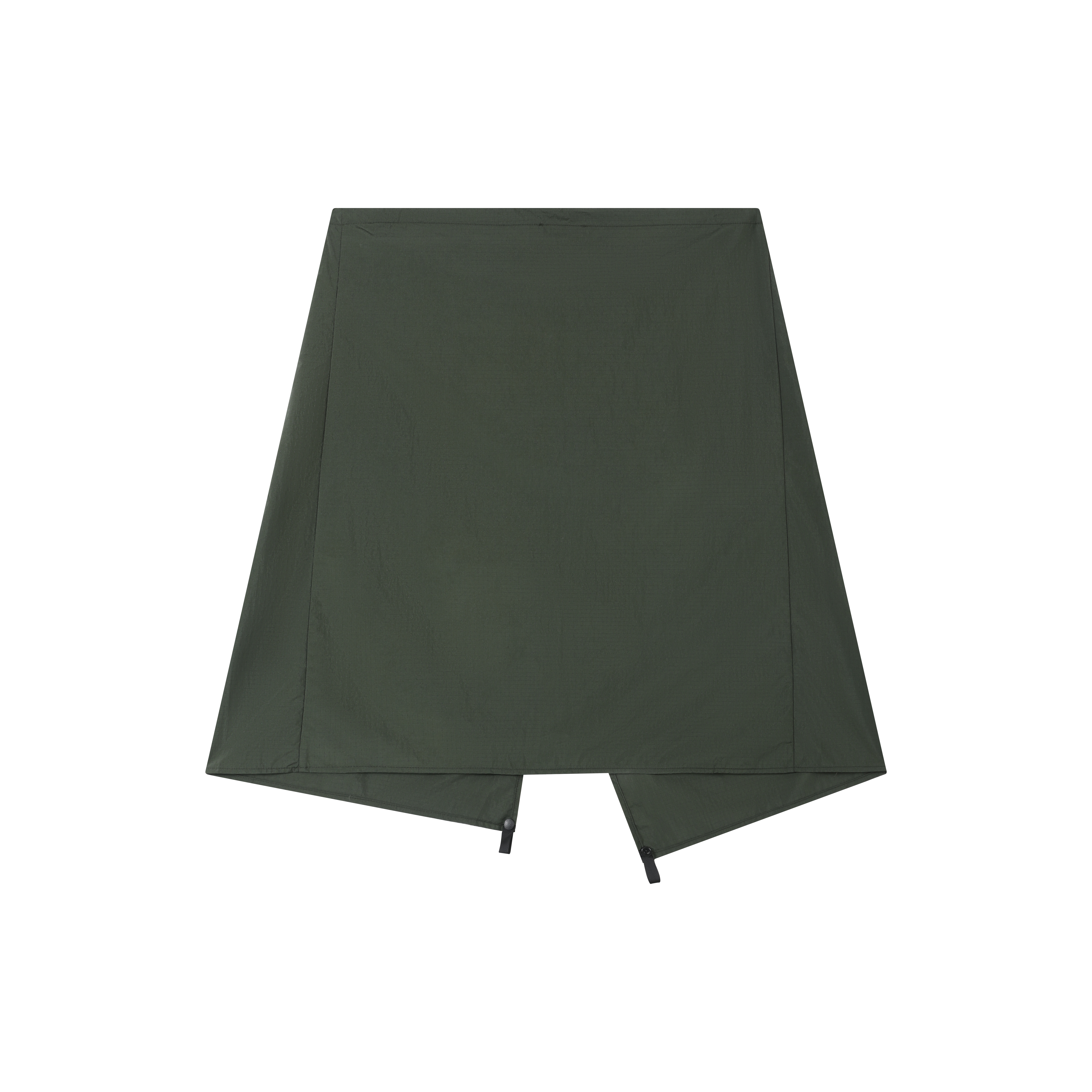 ODE CARGO WRAP SKIRT - GREEN