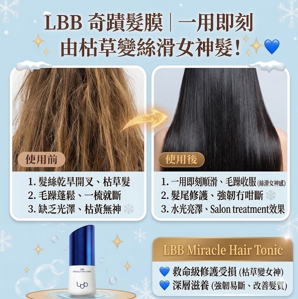 【直播】LBB LX041614 生髮頭精華 100ml