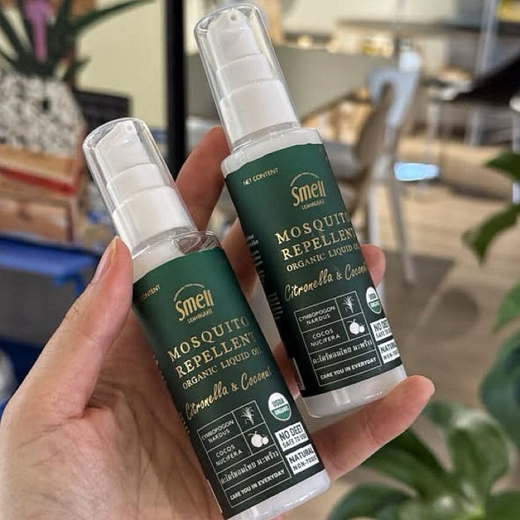 泰國🇹🇭 Smell lemongrass 香茅尤加利植萃防蚊油 60ml 🦟
