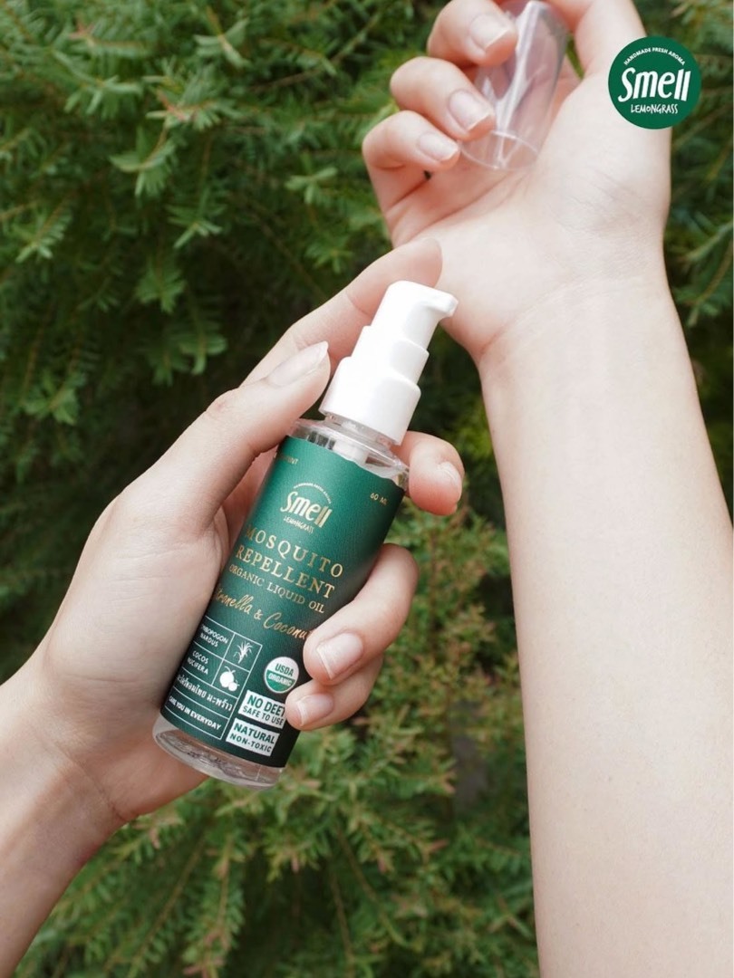 泰國🇹🇭 Smell lemongrass 香茅尤加利植萃防蚊油 60ml 🦟