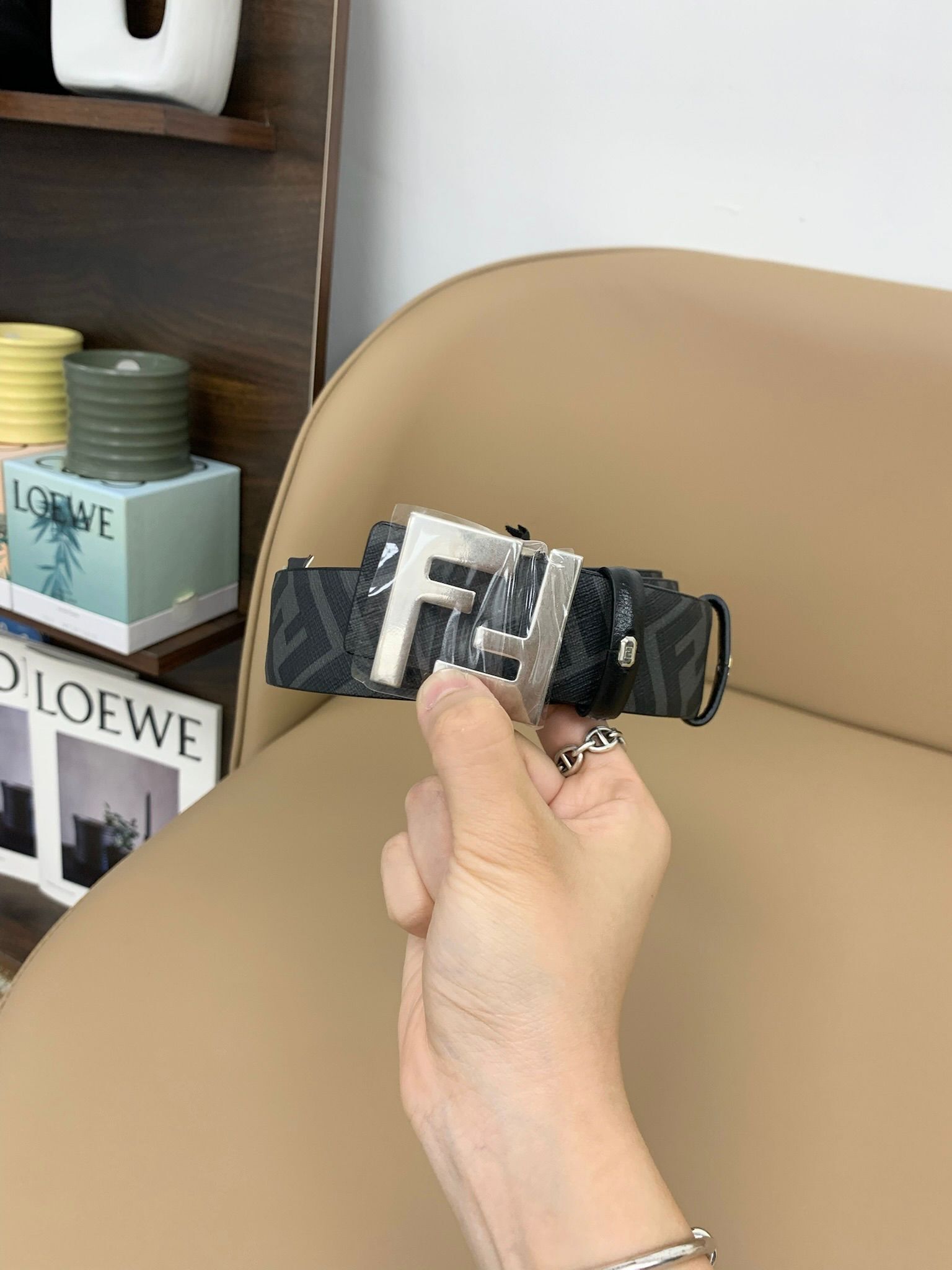 Sale Fendi Reversible Belt
