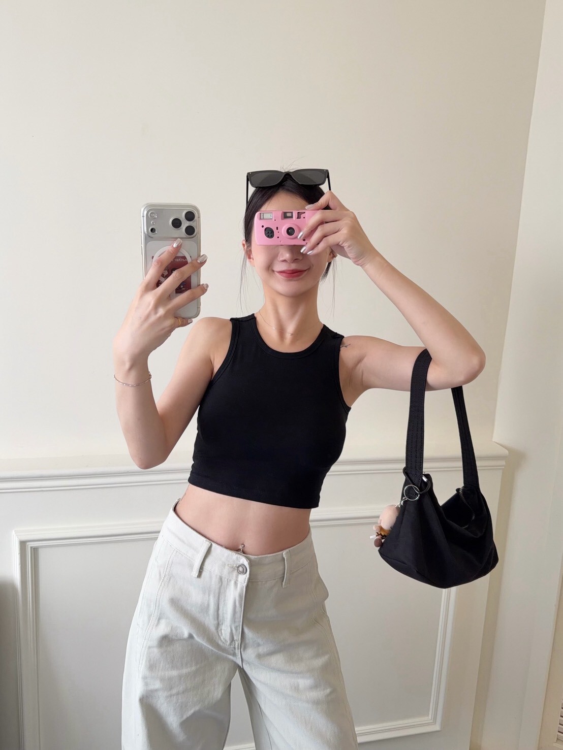 必備款彈力短版BRATOP