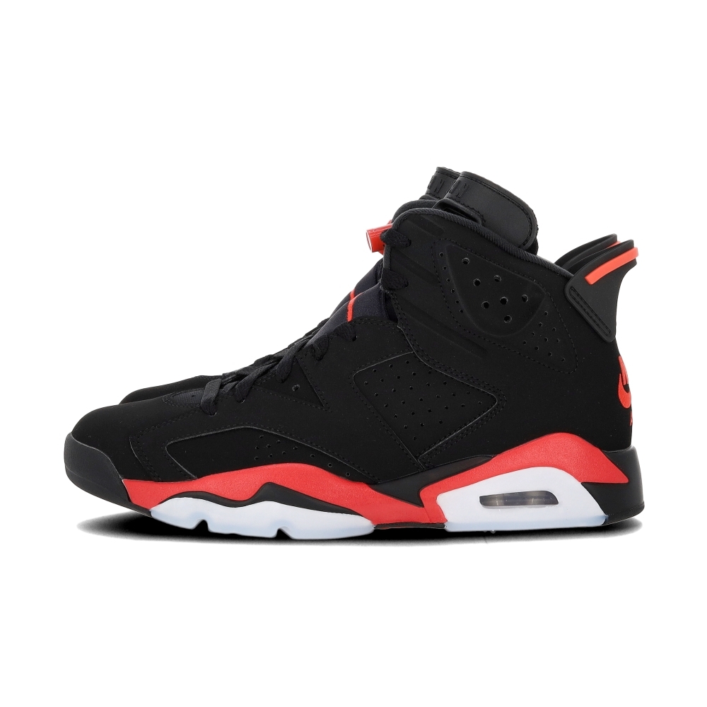 Nike Air Jordan 6 Retro 男鞋 黑紅色 復古 經典 包覆 高筒 籃球 運動鞋 CT8529-001