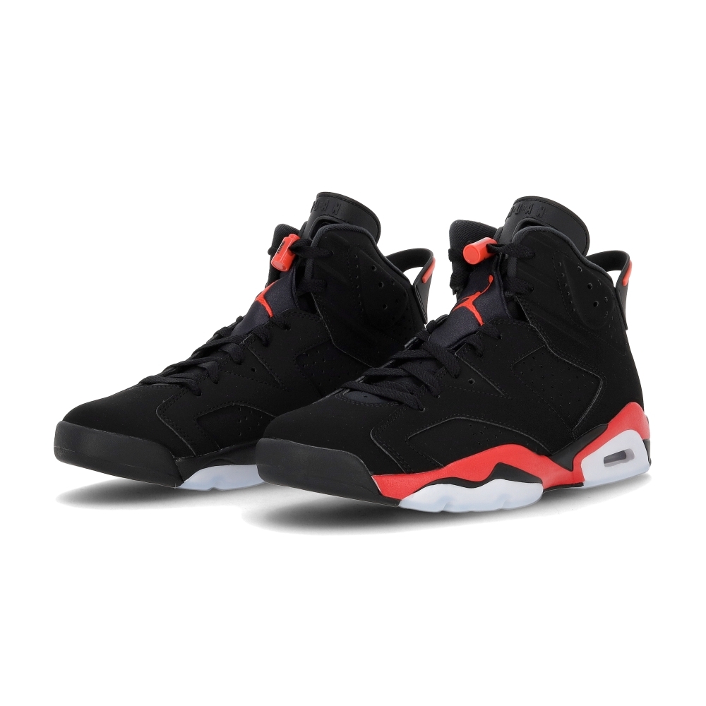 Nike Air Jordan 6 Retro 男鞋 黑紅色 復古 經典 包覆 高筒 籃球 運動鞋 CT8529-001