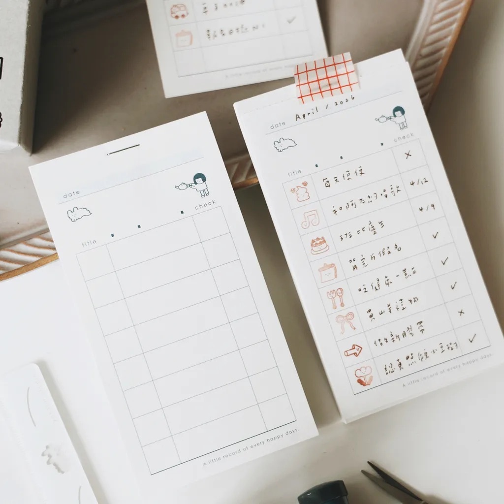 右手超人｜待辦事項 撕線便條本