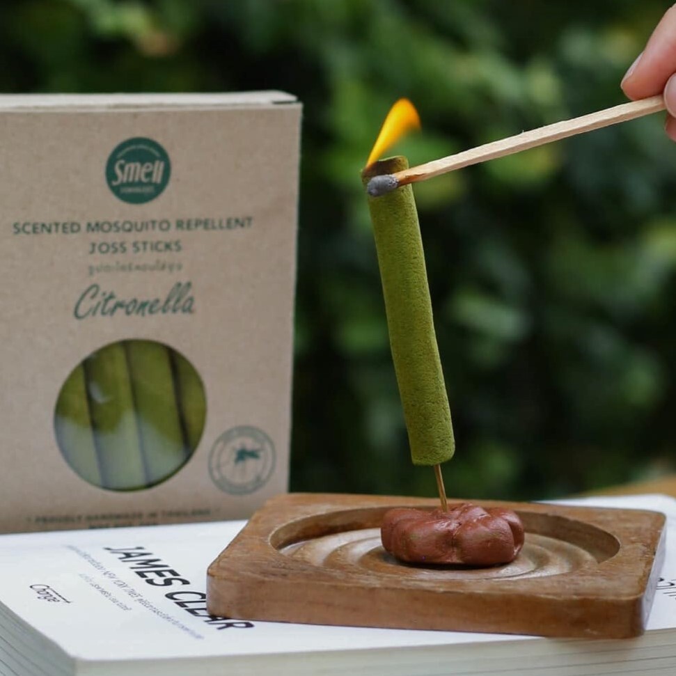 泰國🇹🇭 Smell lemongrass 香茅驅蚊香薰棒 一組13支入🦟