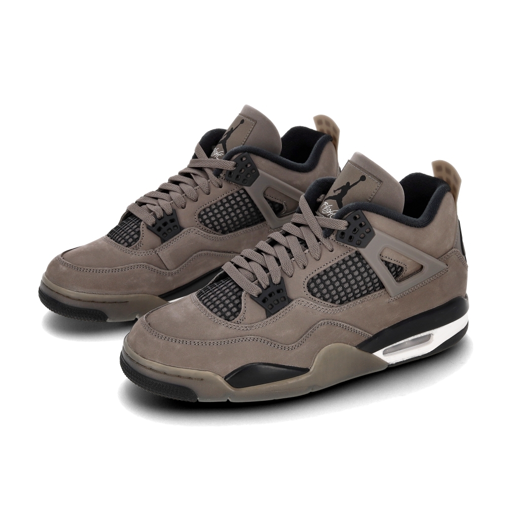 Nike Air Jordan 4 Retro 男鞋 霧黑灰色 AJ4 運動 拼接 復古 休閒鞋 FV5029-200