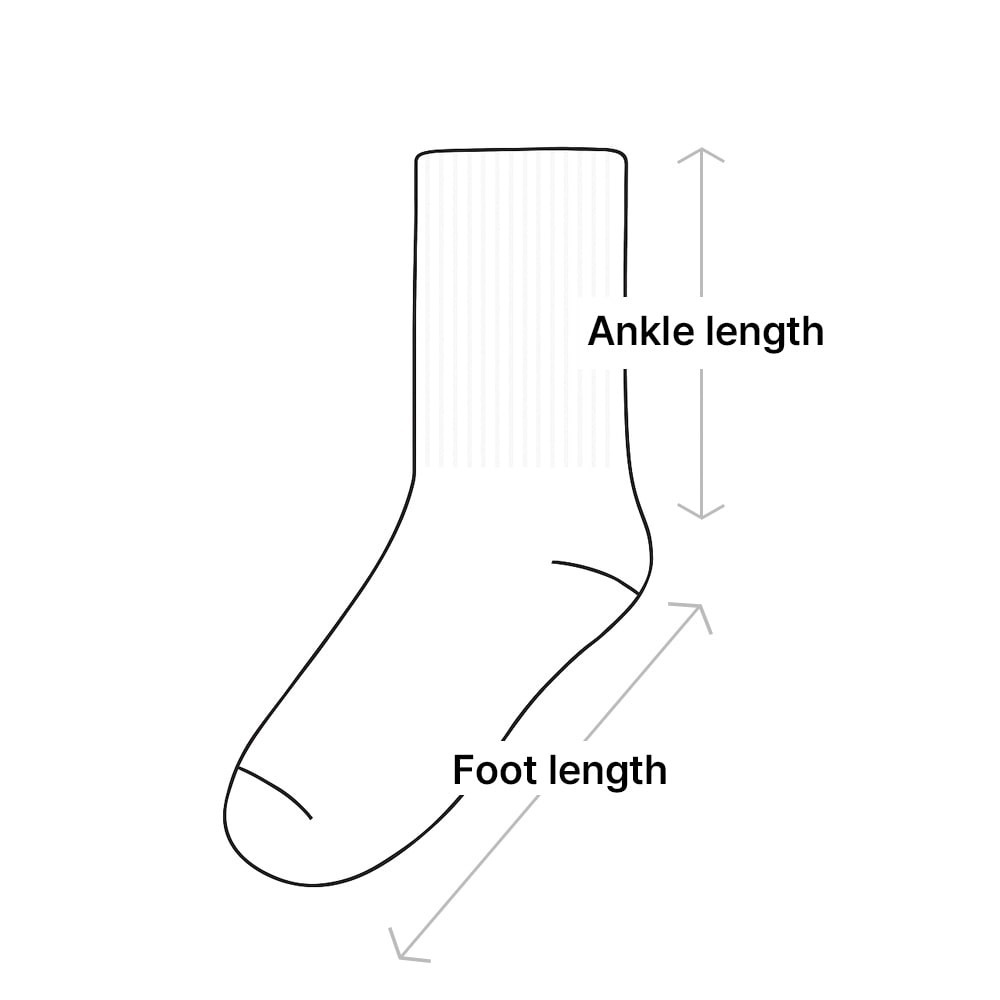 【39】ADLV A SYMBOL SOCKS