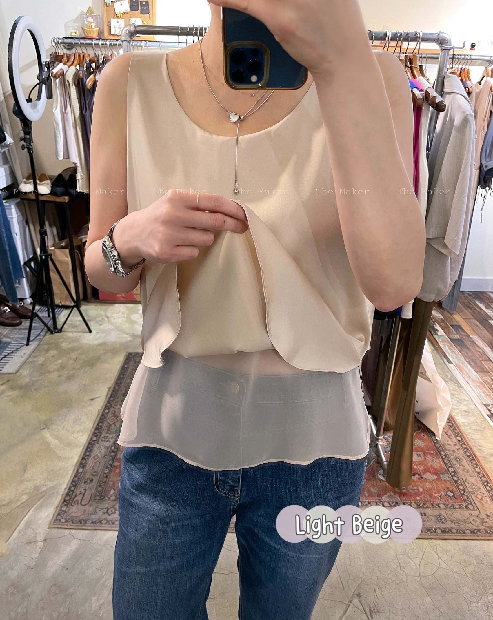 👑 2️⃣0️⃣2️⃣6️⃣ 新色皇牌Satin背心 👑