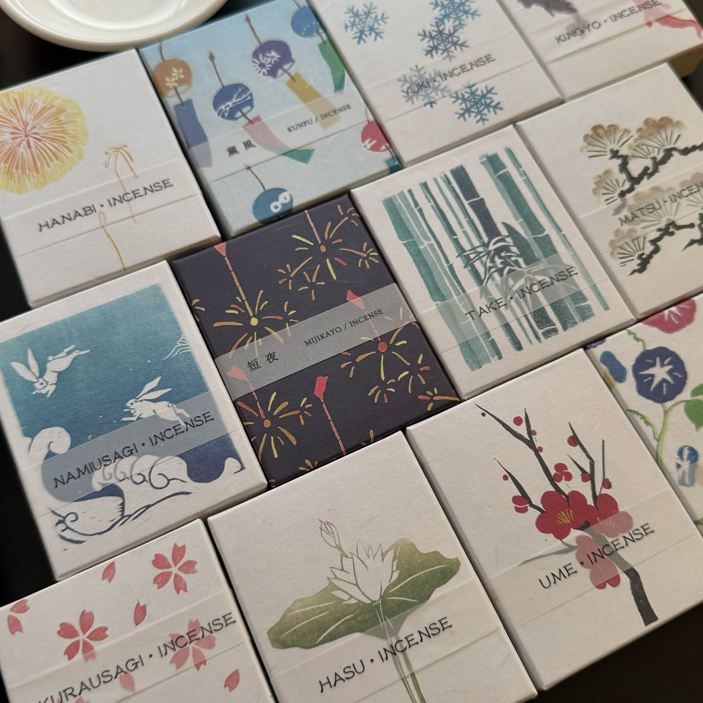 [原石] 日本香彩堂 HANGA 版畫系列 線香90支入