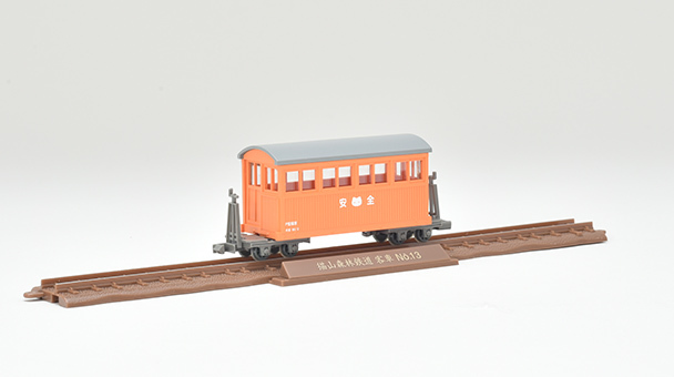 Tomytec 327554 Railway Series HOe Maoshan Forest Railway Diesel Locomotive (Blue) + Passenger Car Two Cars 2 Cars Group D