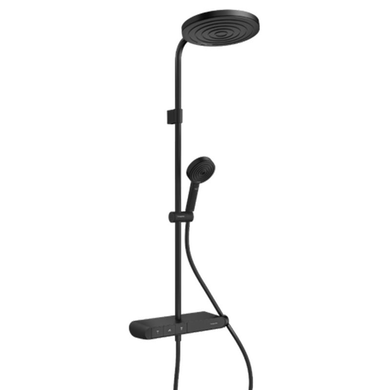 hansgrohe Pulsify S 260恆溫淋浴花灑組 霧黑26971677