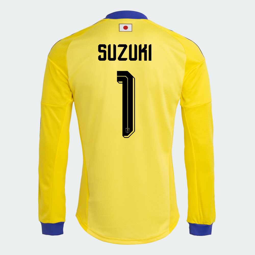 [SHIRT WITH PRINTING ] Japan 2026 Authentic Goalkeeper Shirt L/S (Japanese sales version)