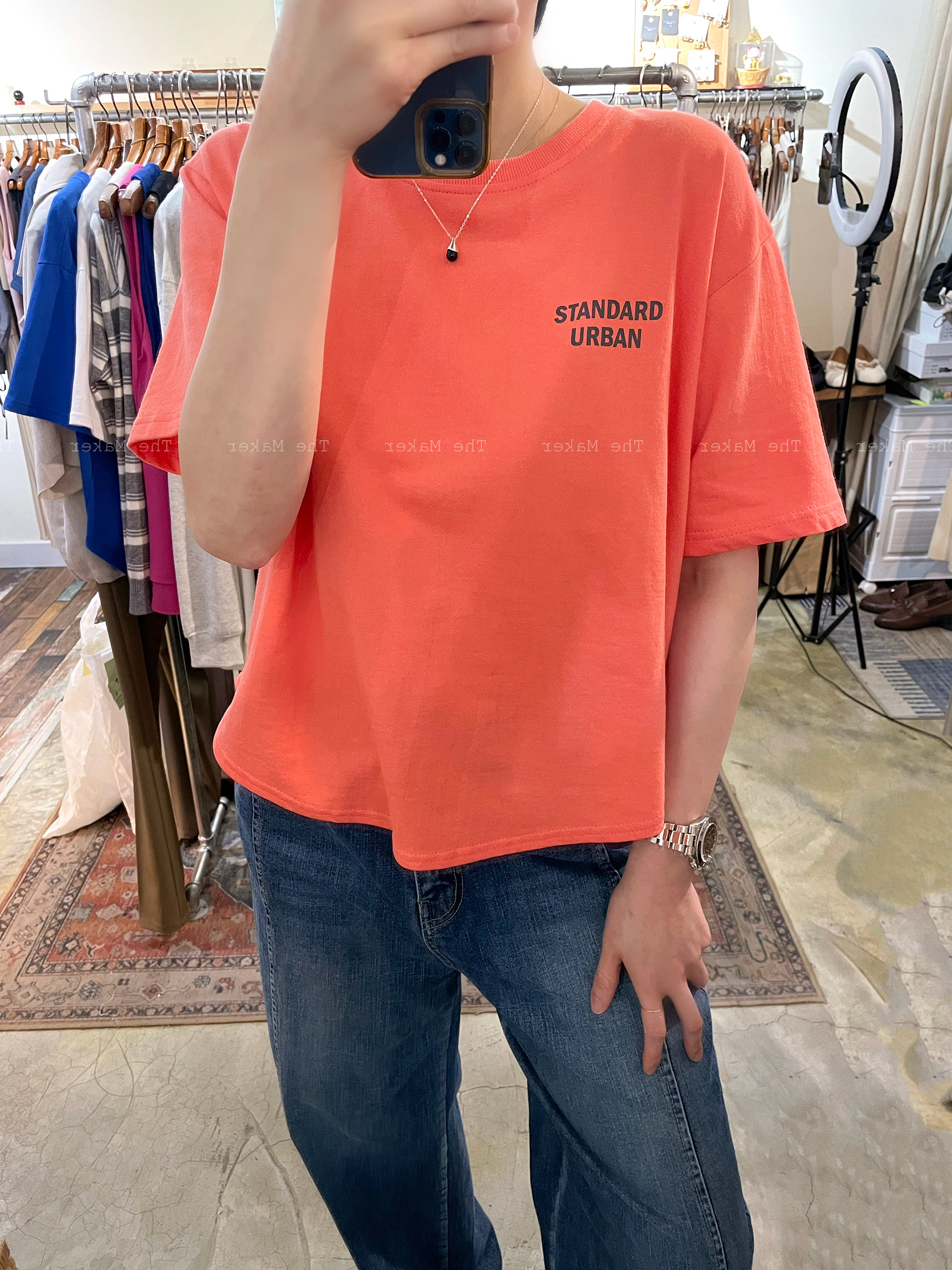 🪐 層次感立體開叉Tee 🪐