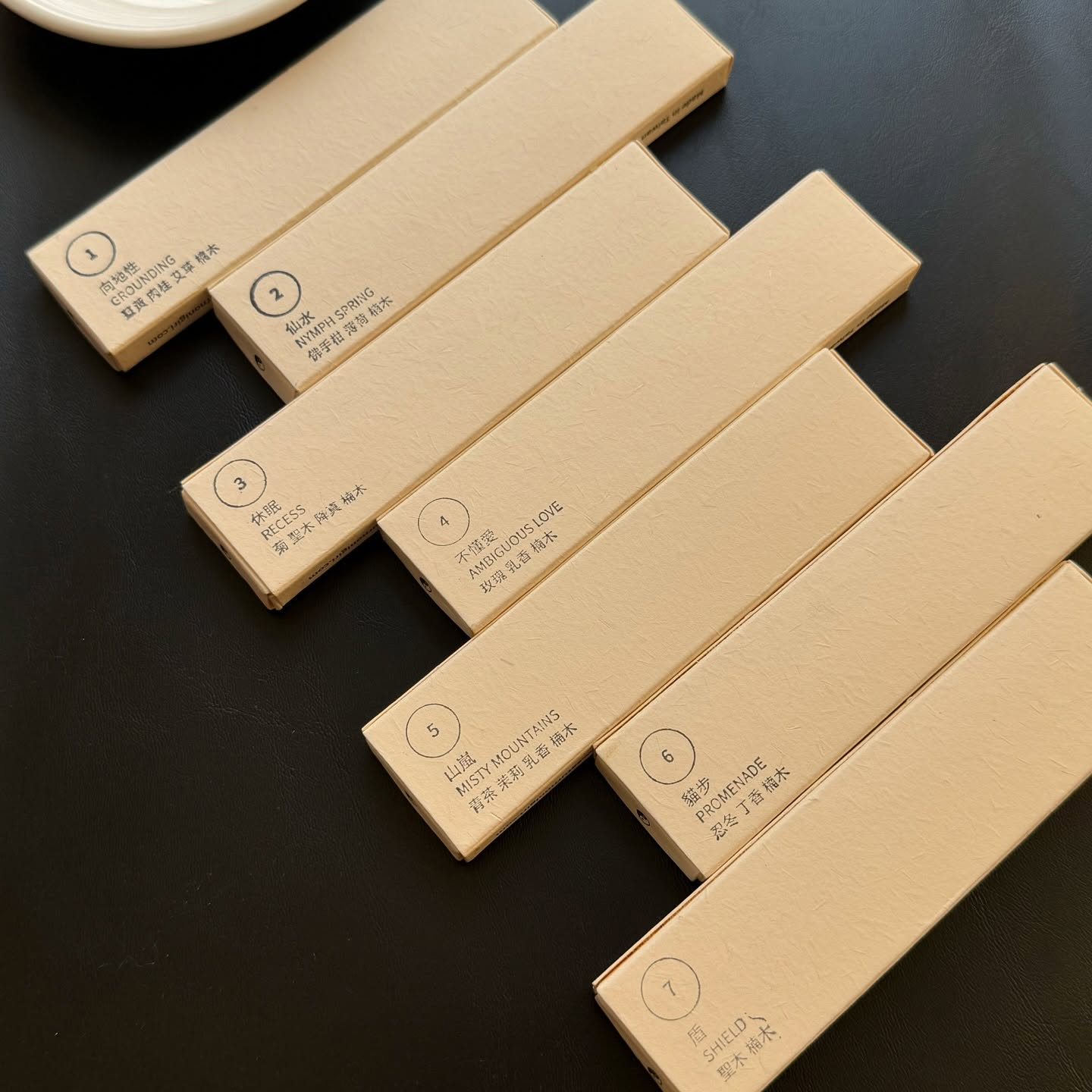 [原石] 土星飯糰 手工線香 脈輪系列 20支入