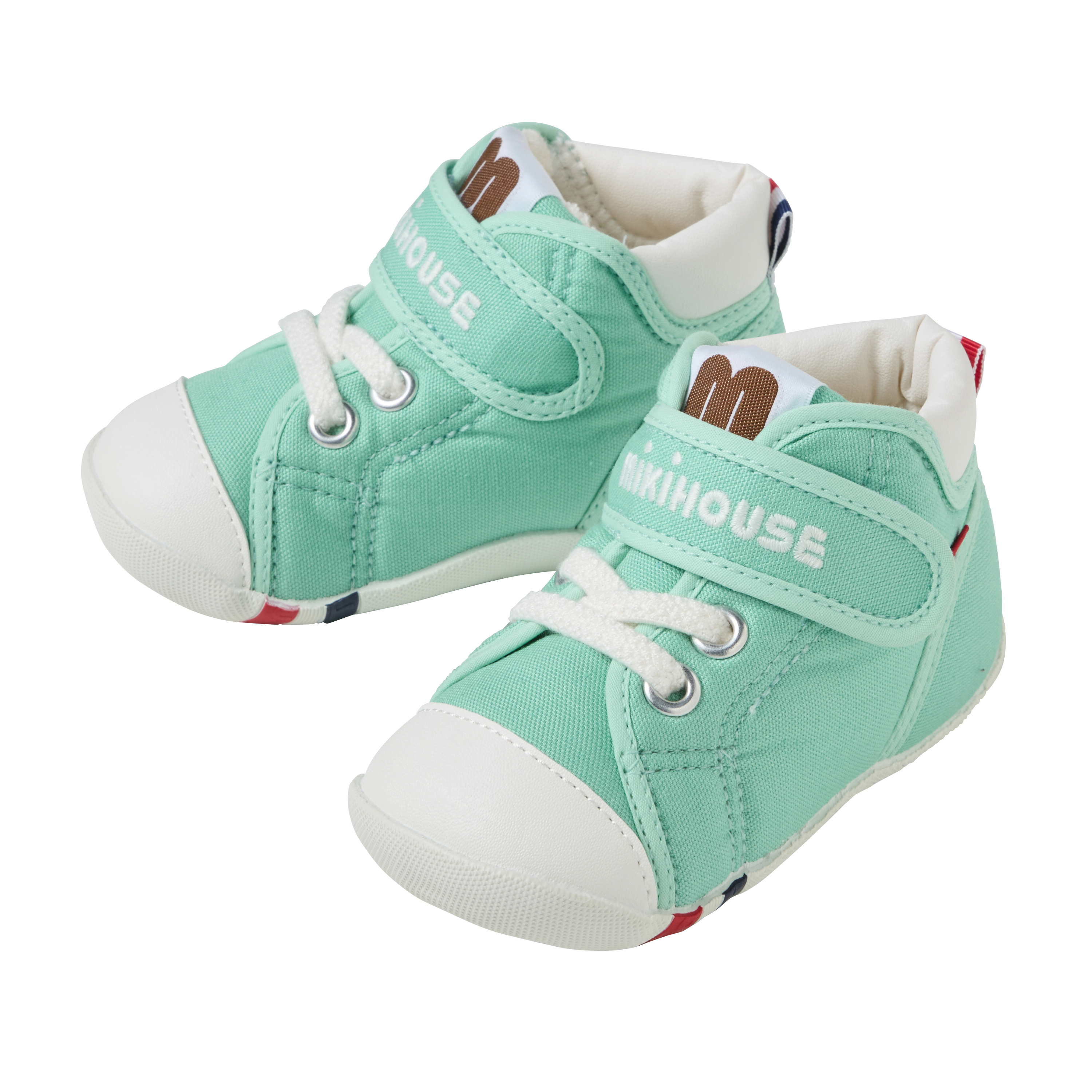 經典鞋帶造型一段鞋-冰綠