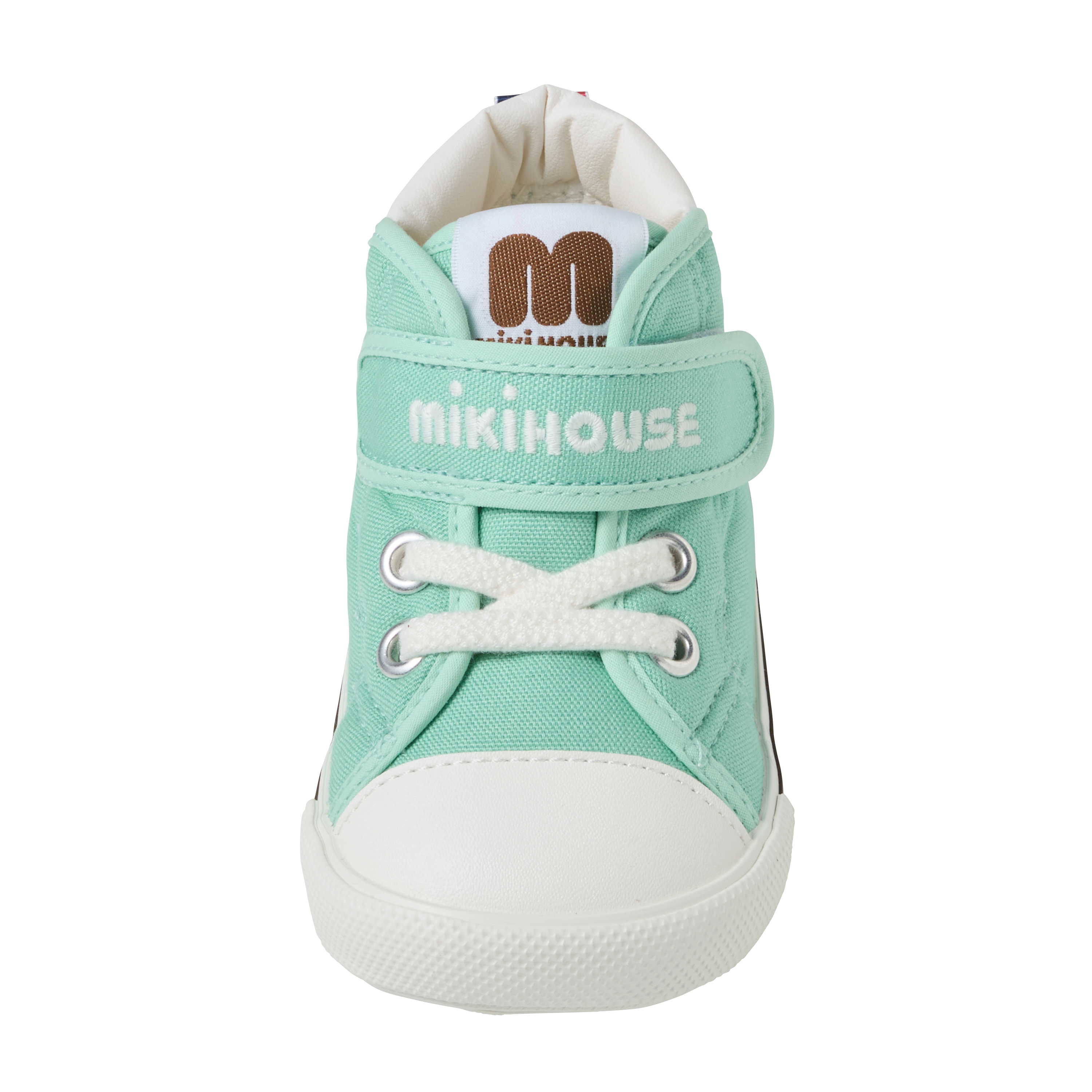 經典鞋帶造型二段鞋-冰綠