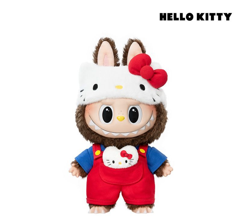 THE MONSTERS × HELLO KITTY - 搪膠毛絨公仔