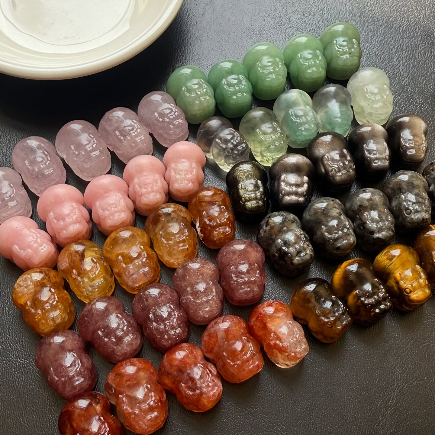 [原石] 水晶小貔貅 無孔 辦公室小擺飾