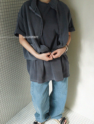 ᴴᴼᵀ ▸▸店長推薦◃◃ 春夏新款/水洗長版上衣 MANIFEST正韓🇰🇷