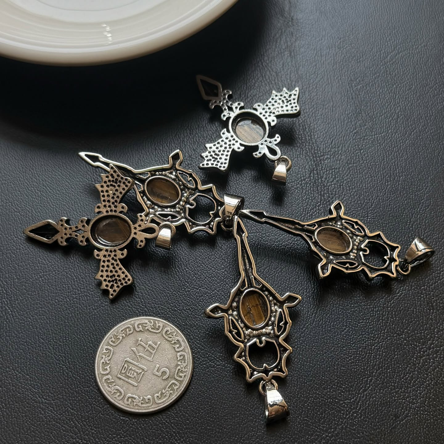 [原石] 鈦髮晶 項鏈吊墜