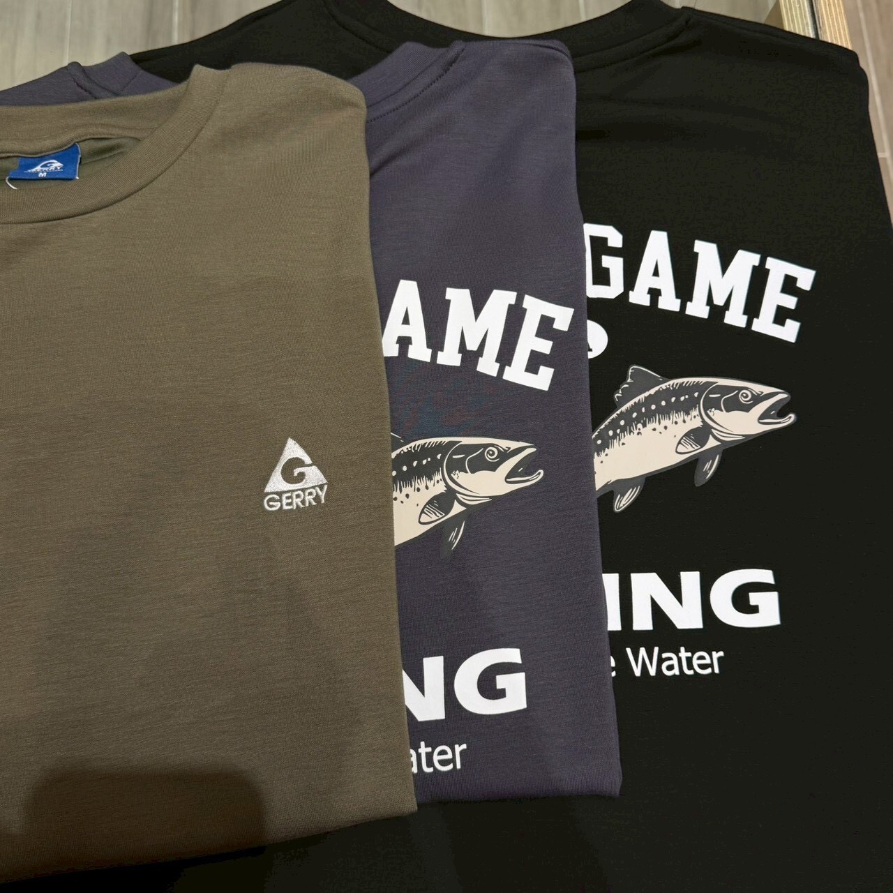 Gerry 釣魚涼感圖T GE26SU10