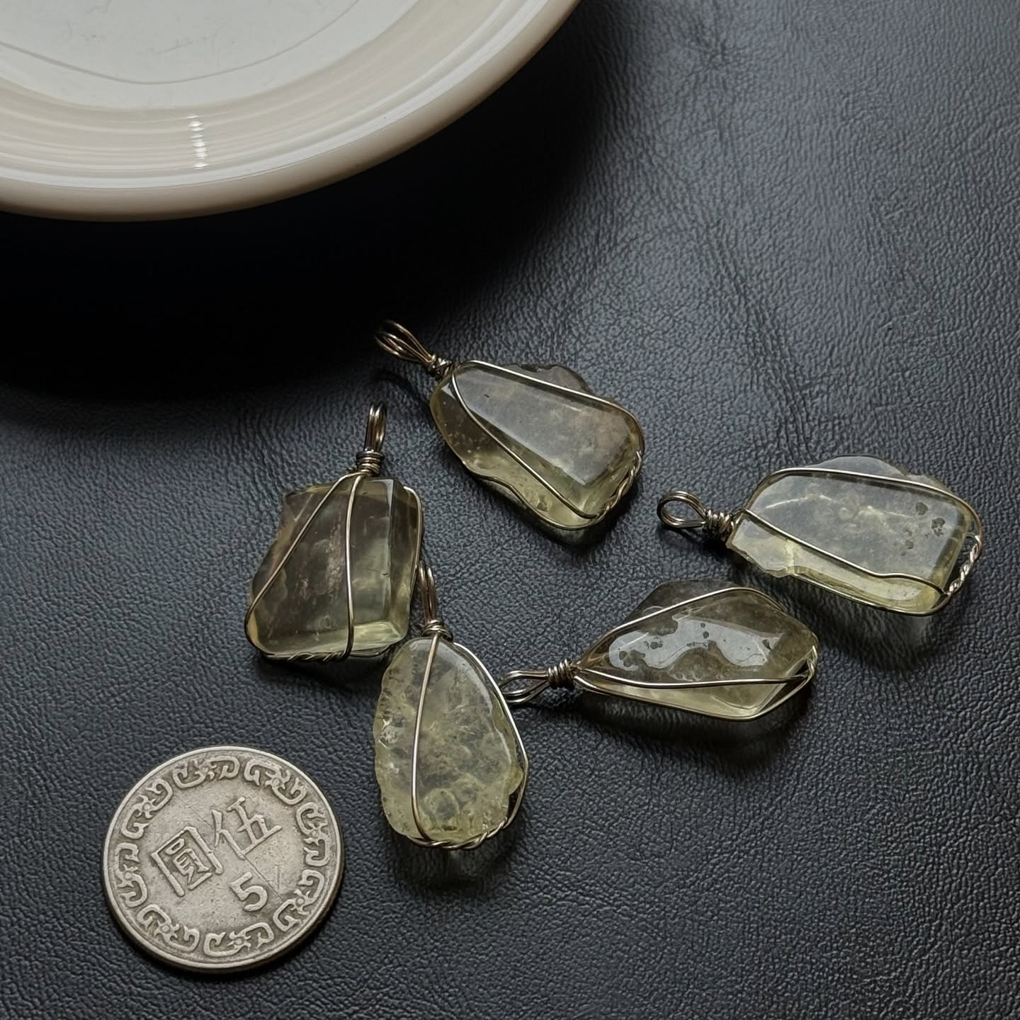 [原石] 利比亞黃金隕石 項鏈吊墜