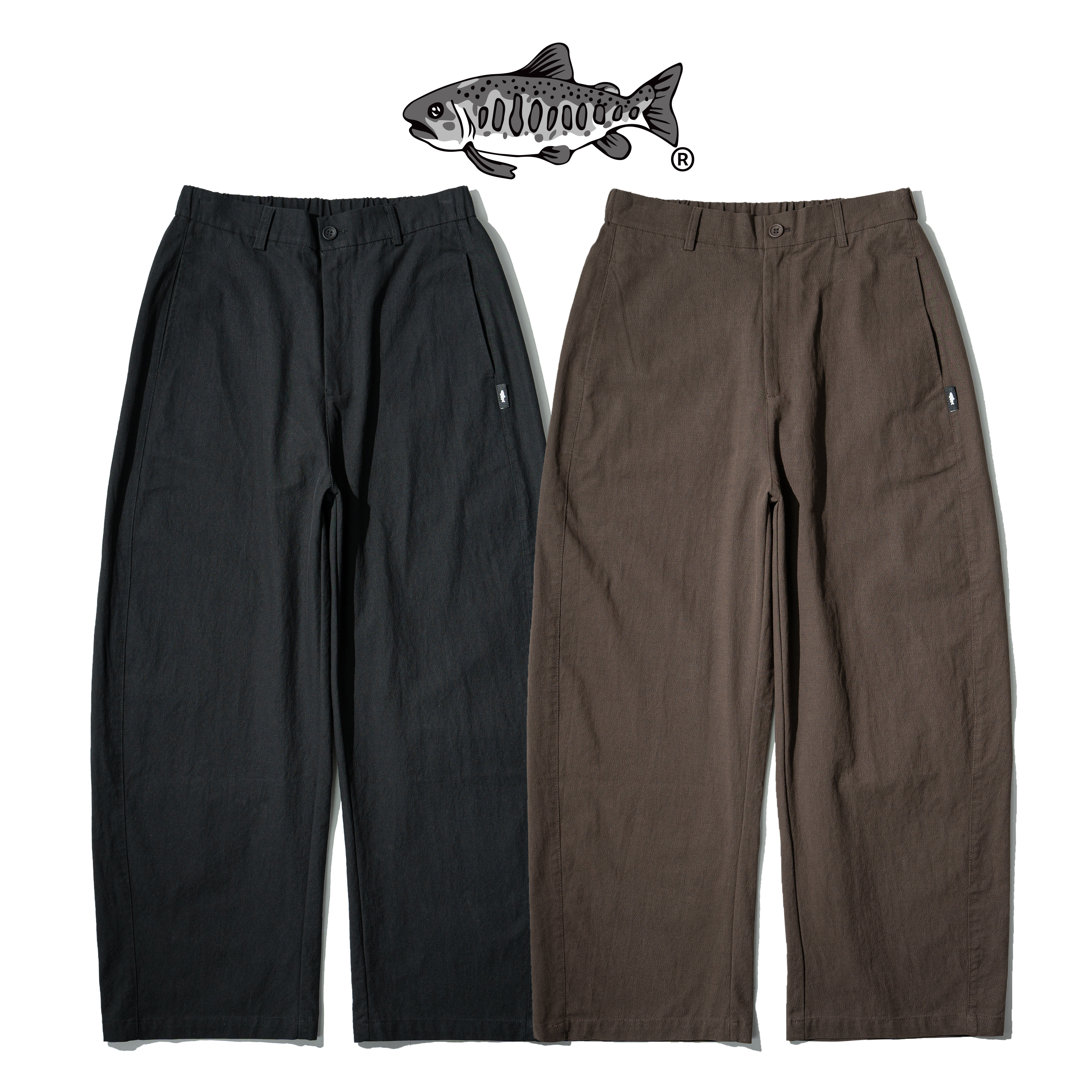 AGILITY Cotton linen Curved Pants 彎刀 棉麻長褲 [P25]