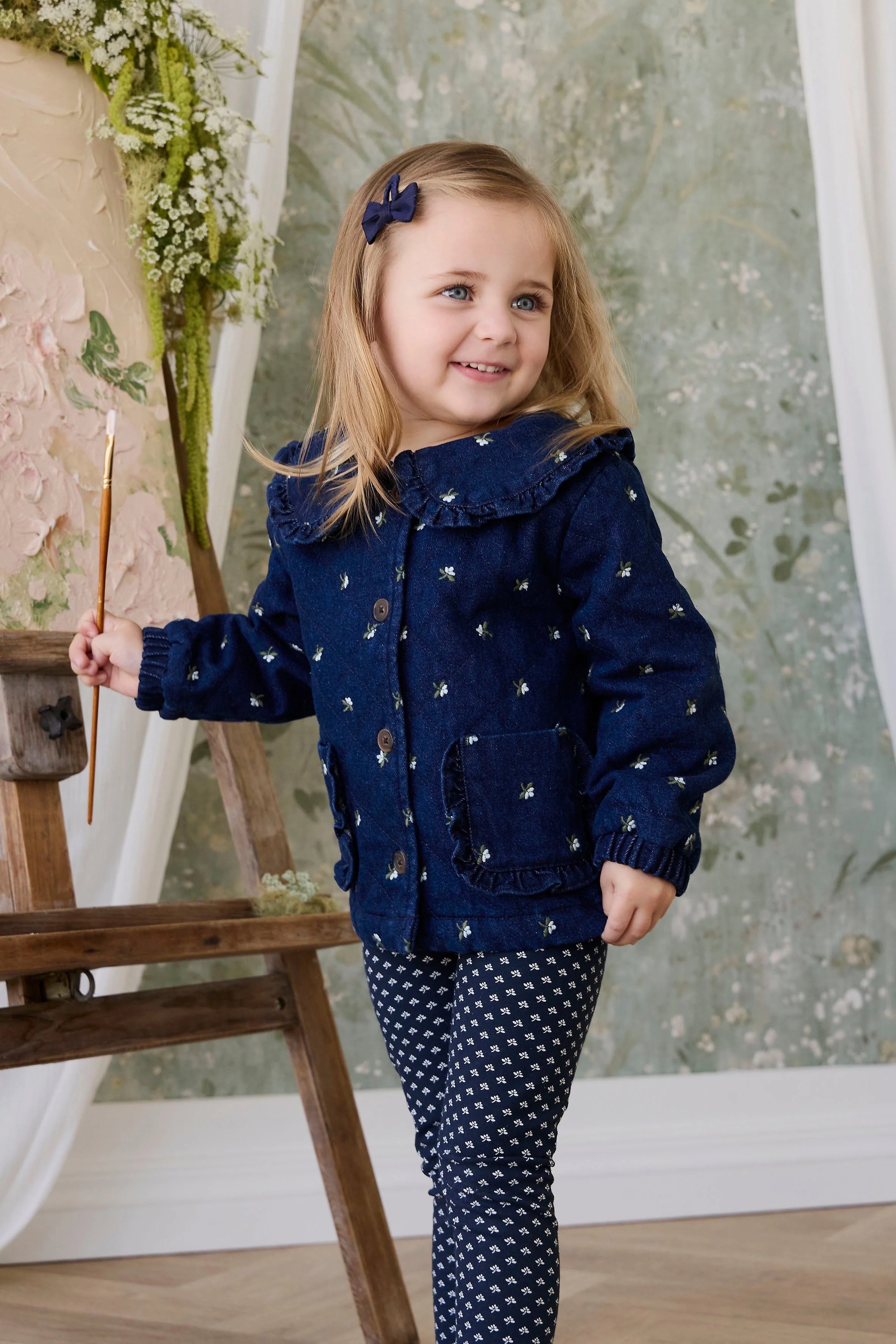 【預購】JAMIE KAY - Amandine Jacket（Lisa Indigo）