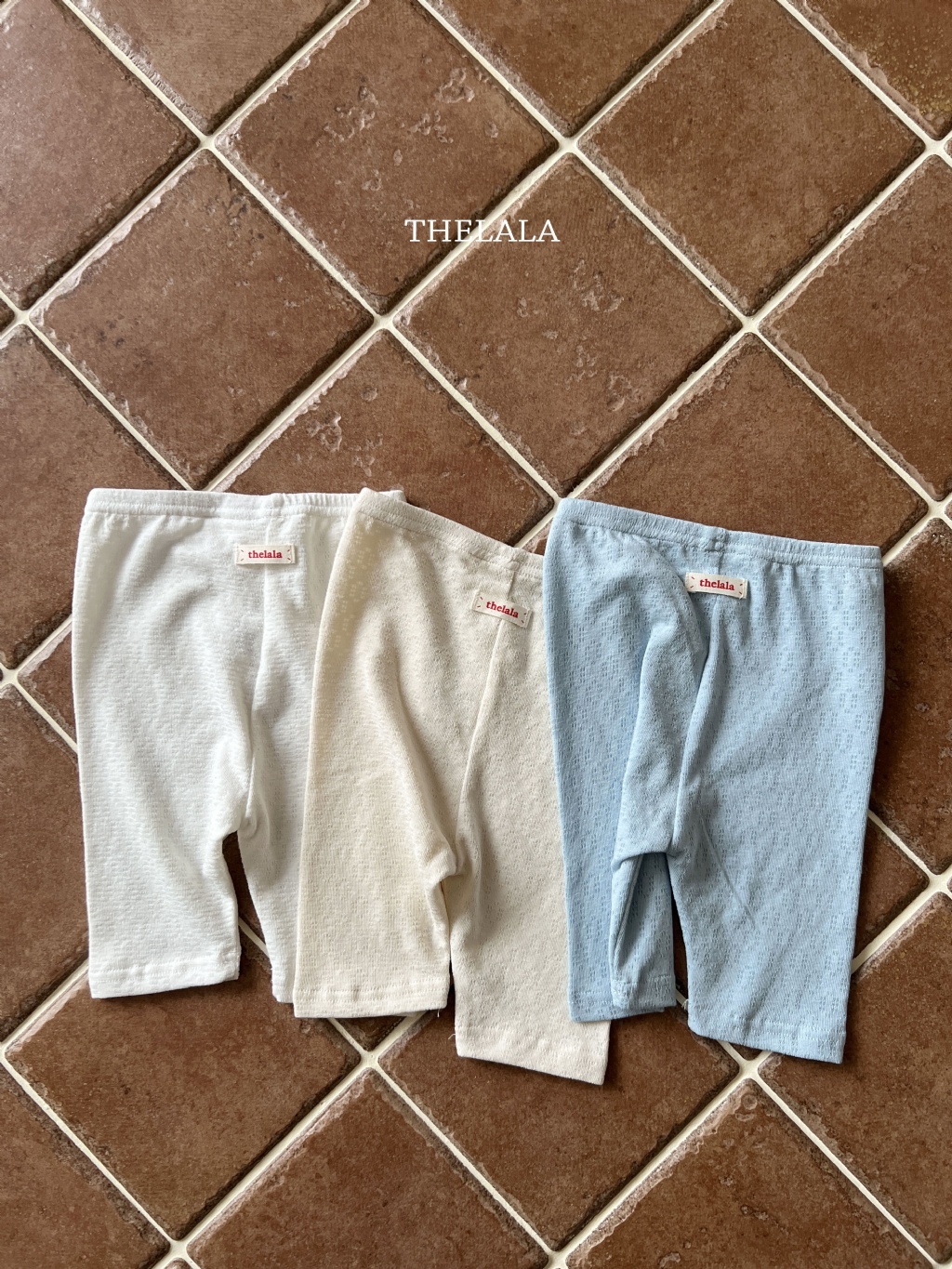 正韓夏lalla 小童三色軟軟透氣內搭褲