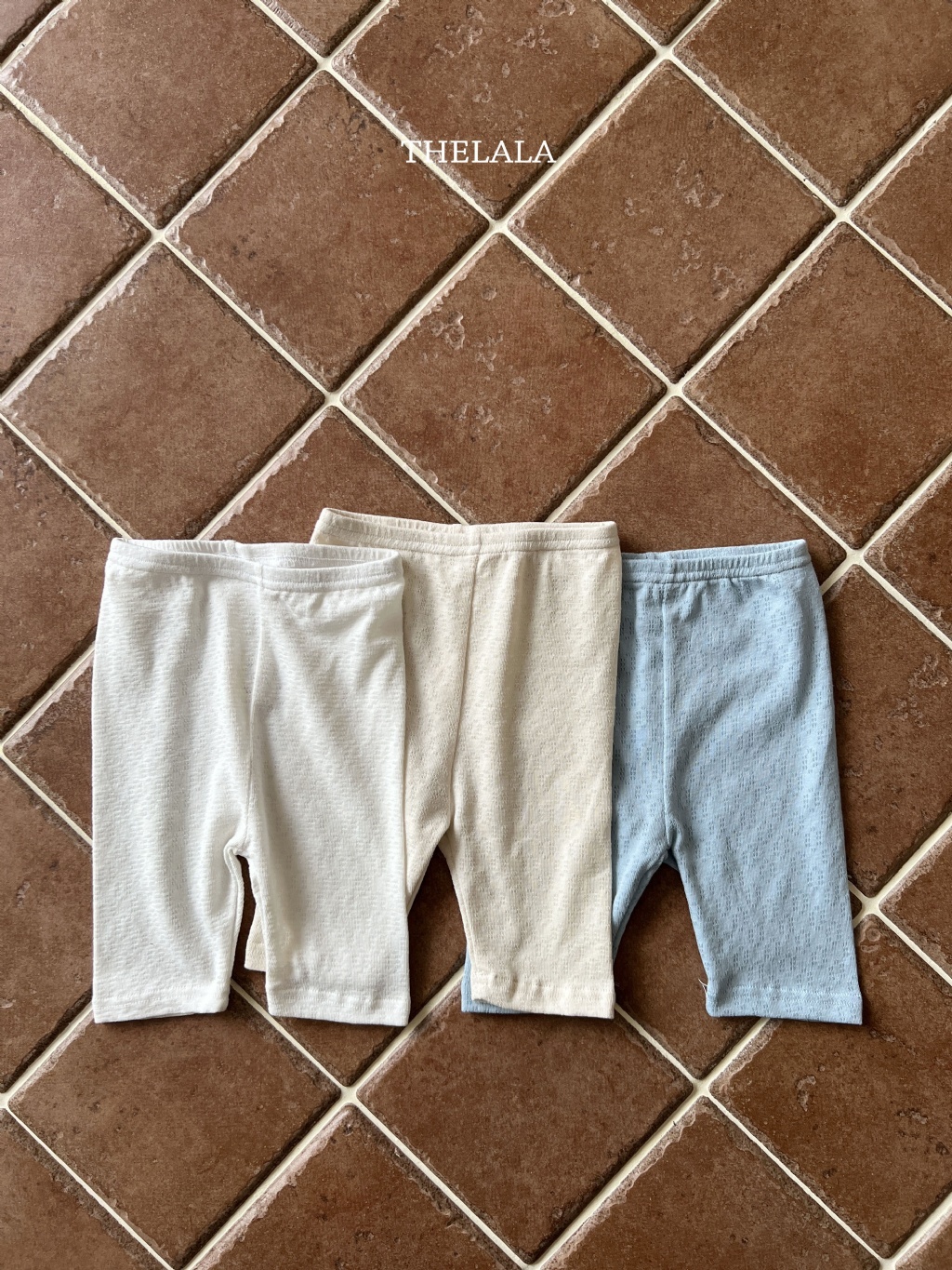正韓夏lalla 小童三色軟軟透氣內搭褲