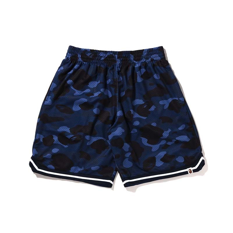 BAPE Color Camo Wide Fit Basketball Shorts 藍迷彩 猿人 短褲 球褲 藍色 1I30153019-BE [台灣現貨]