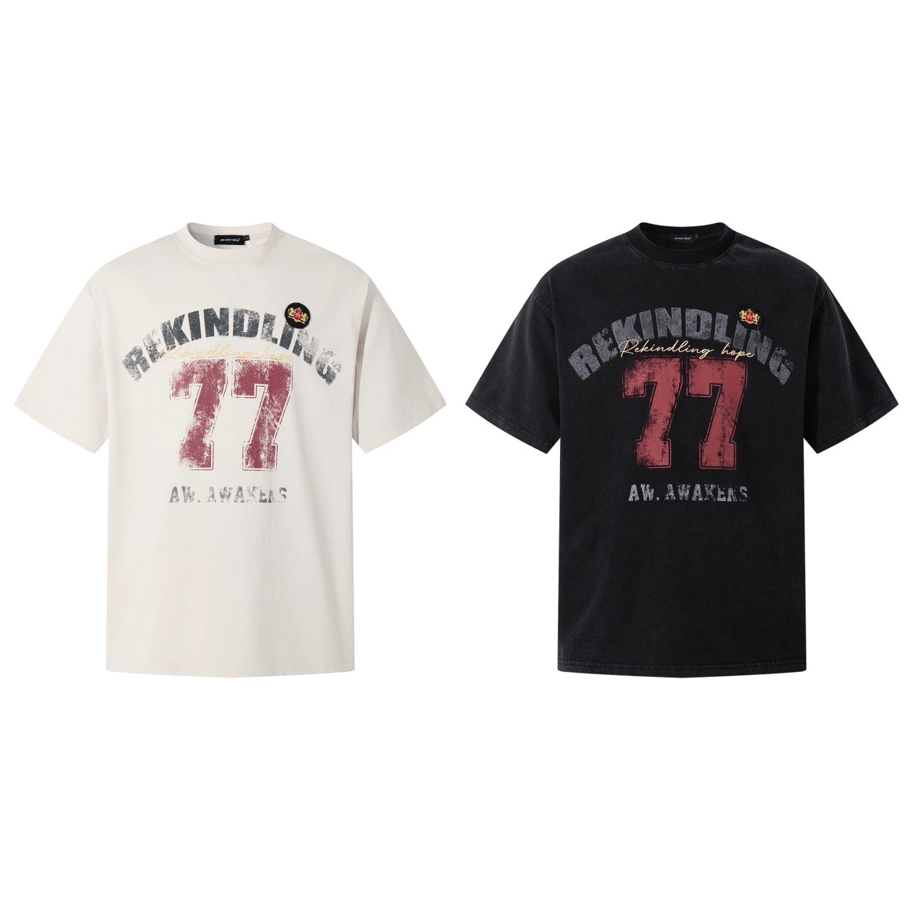 (GOAL) 復古街頭重磅短T aw 3352