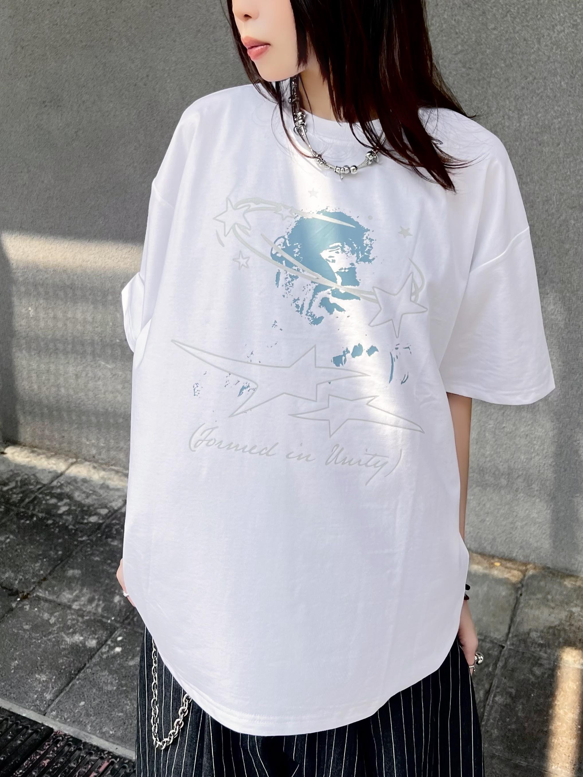 SIMON MADE TS2613-03 Star-Struck Blow SORONA 涼感 短T