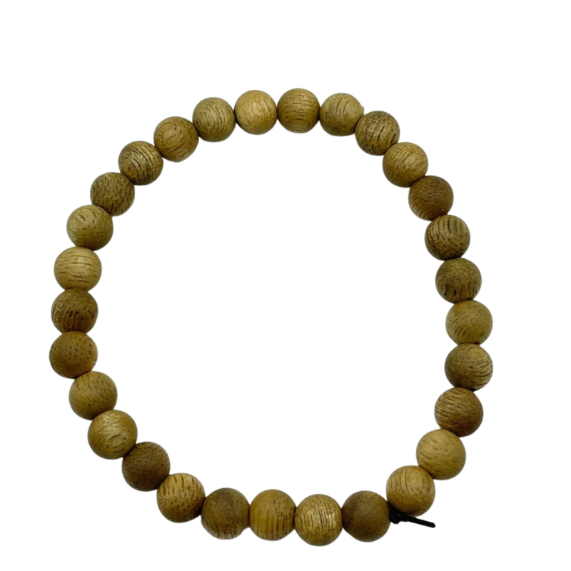 MAS-LLG0417-042 Malaccensis 西馬 6mm 手串(送沉香路路通項鍊) (B12)