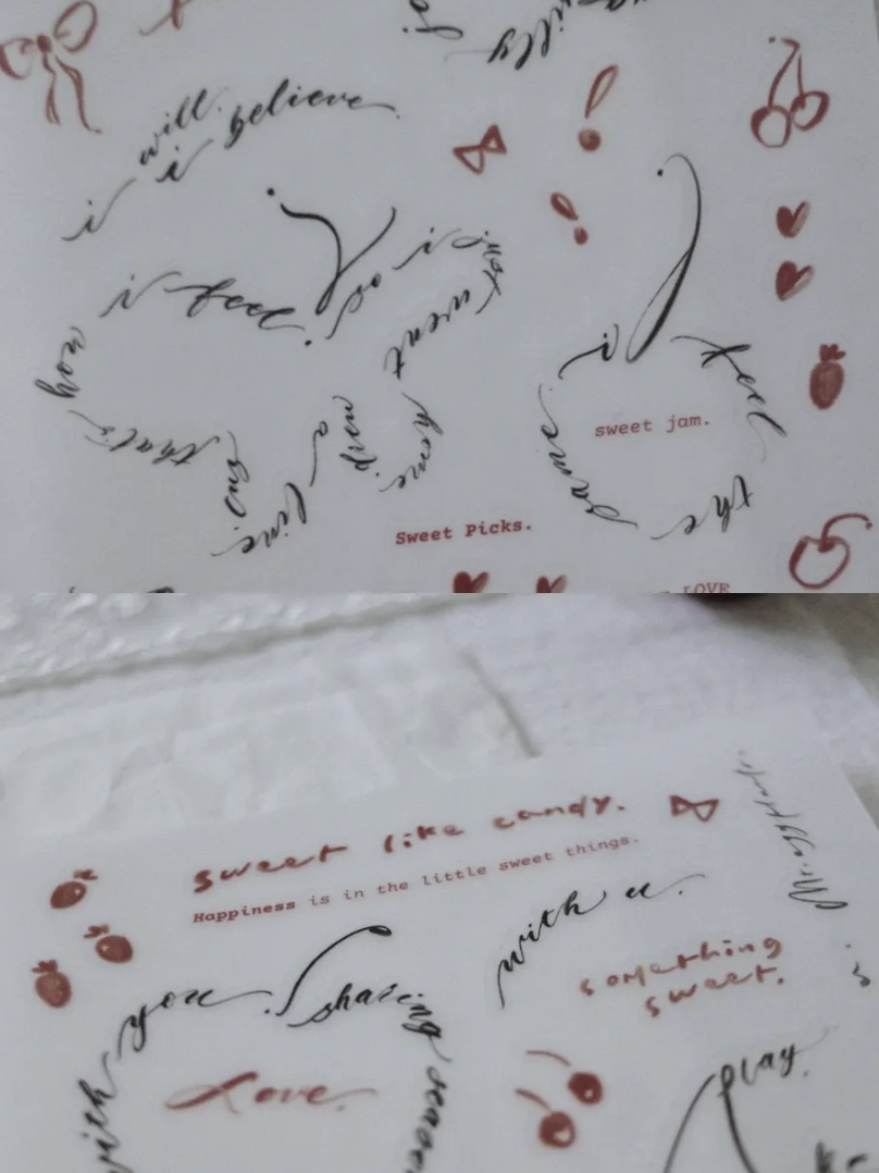 茄子先生｜Sweet picks 轉印貼紙