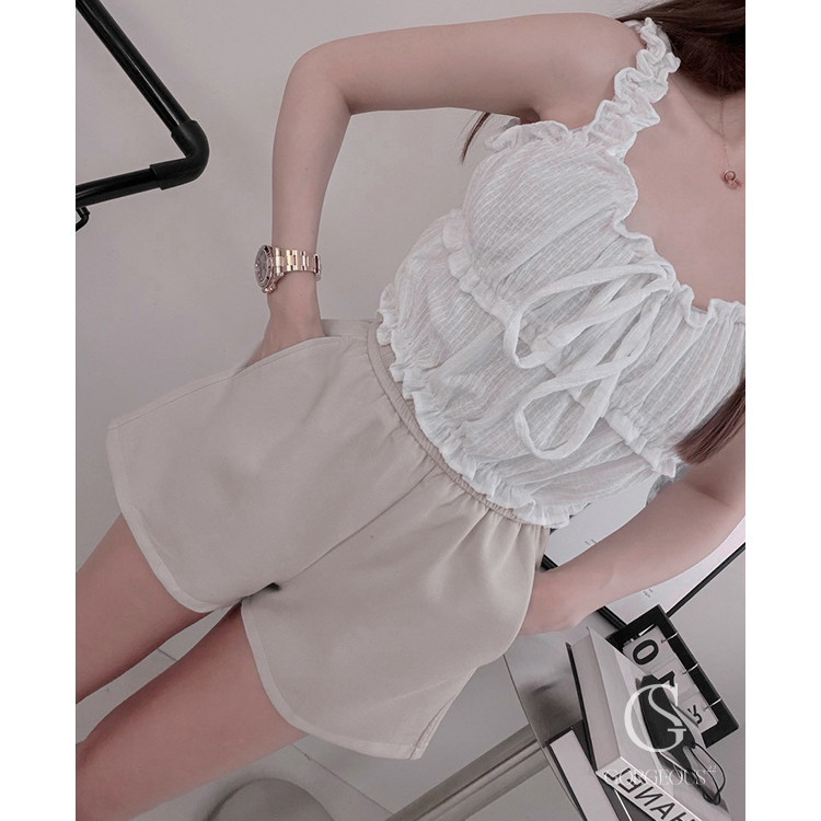 G9629 「糯米A字隱藏版短褲」