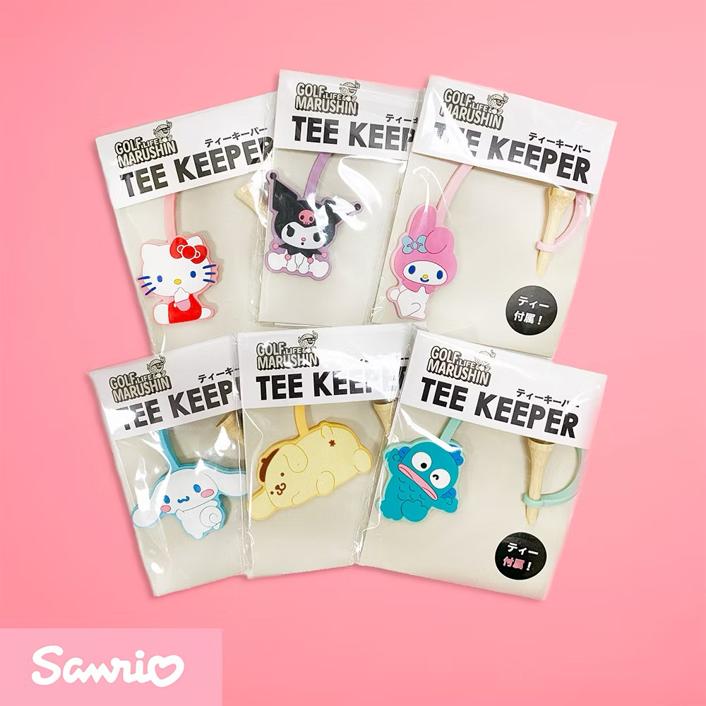 🇯🇵三麗鷗家族 高爾夫球tee｜防丟失球tee