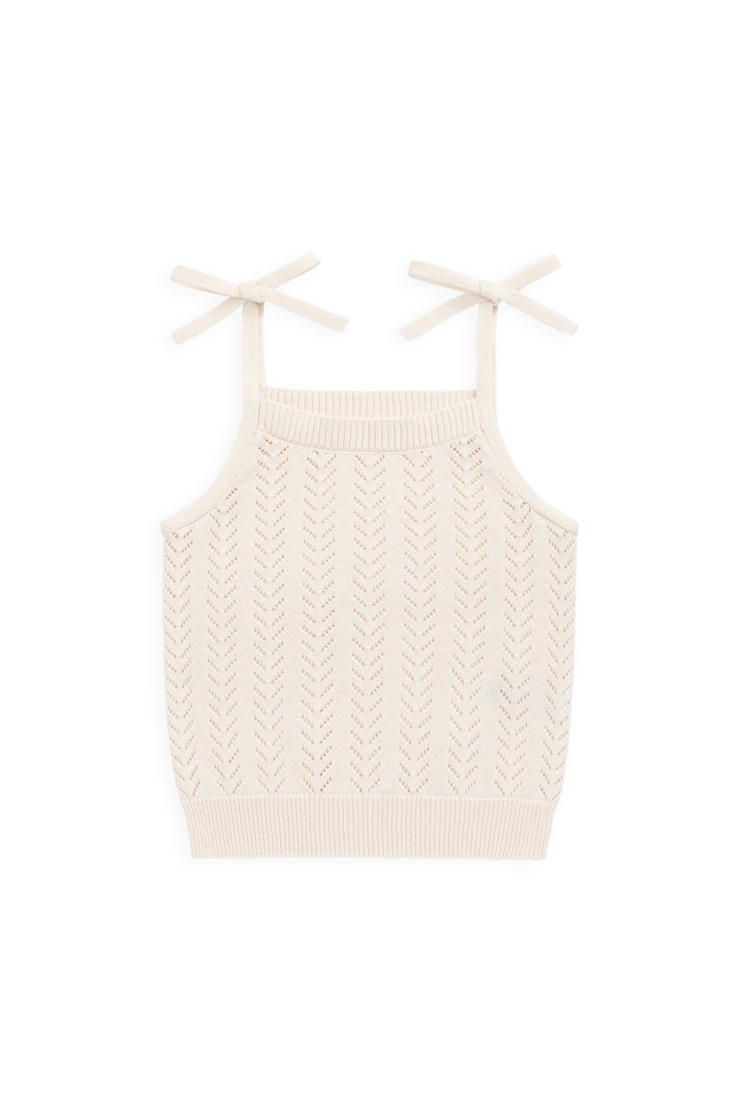 【預購】JAMIE KAY - Aria Knitted Top（Soft Petal）