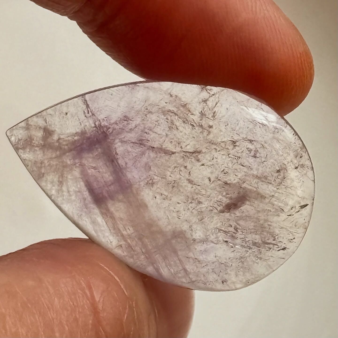 [原石] 紫超七 水晶蛋面 水晶墜面