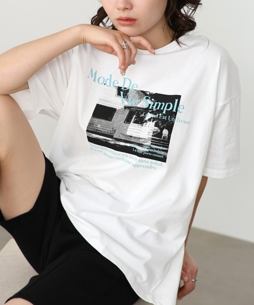 日常映像の配色Tee