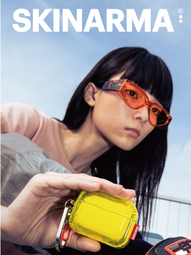 小誠3C｜Skinarma AirPods Pro 2 Saido 螢光冰塊防摔保護殼 附掛鉤