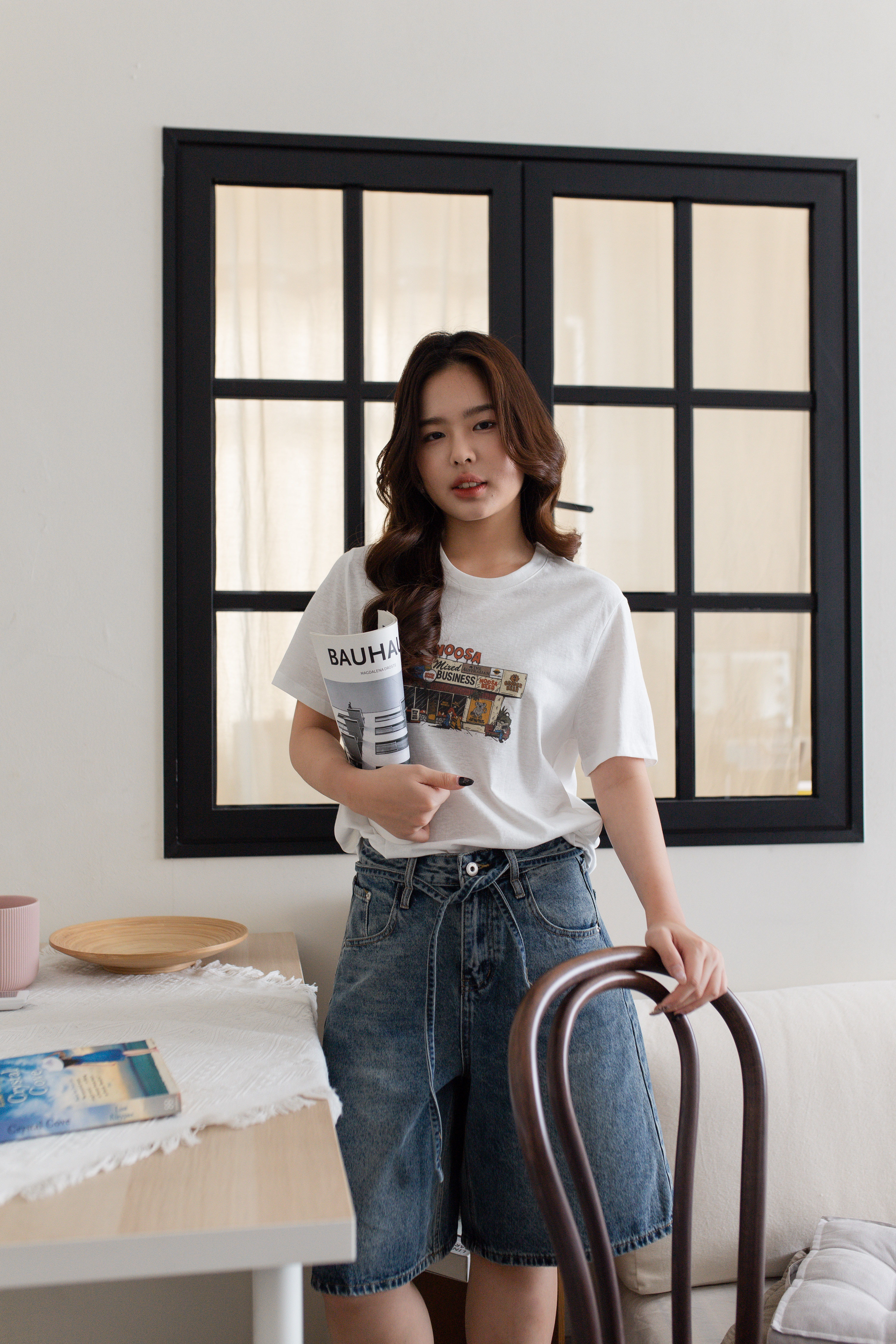 Jeralle Denim Bermuda Navy-2692PLNAV