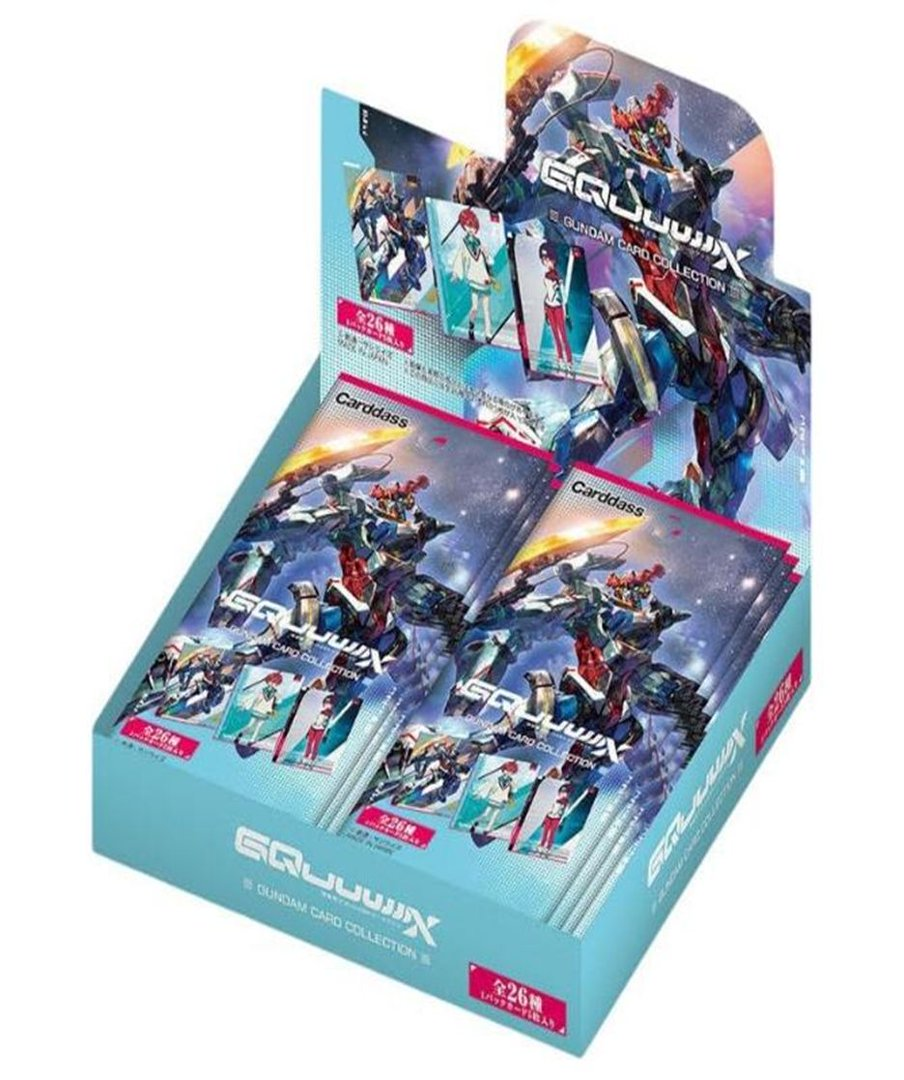 「ACG.GO」「預購」Carddass 高達透明收藏咭 機動戰士Gundam GQuuuuuuX