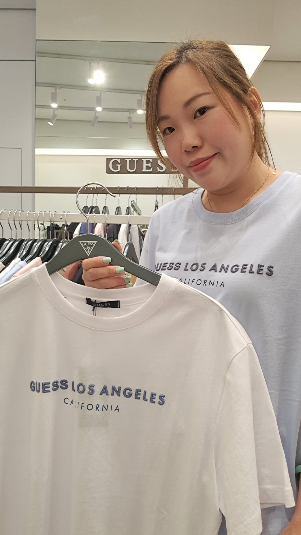 韓國代購 GUESS 08 男女同款TOP